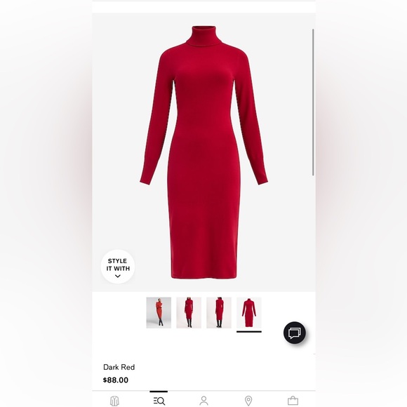 Express sweater dress - Picture 3 of 9